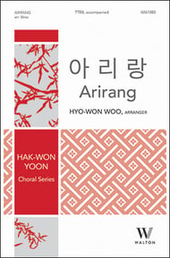 Arirang TTBB choral sheet music cover Thumbnail